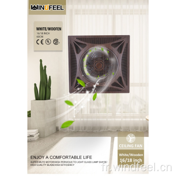 Ventilateur de faux plafond OEM avec télécommande